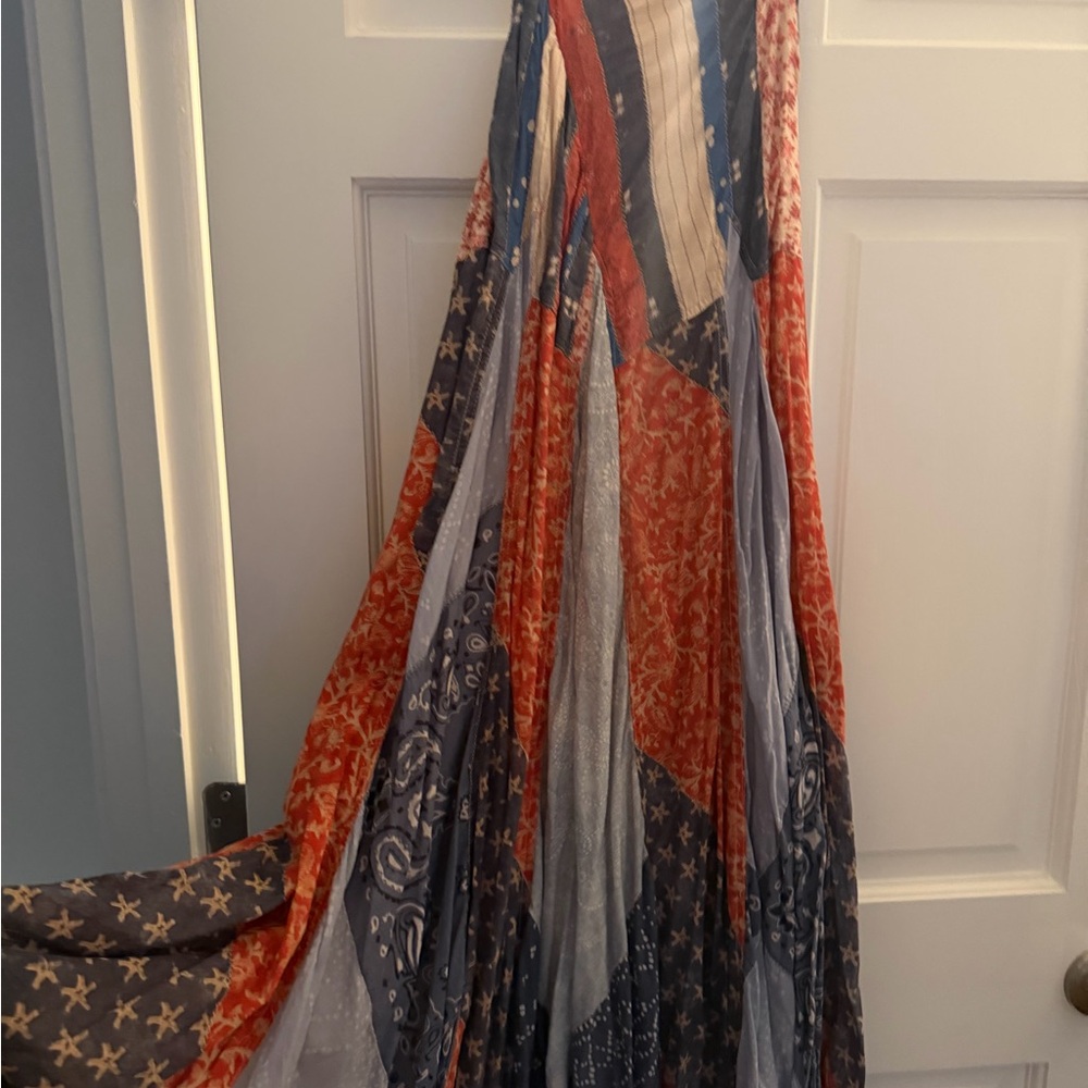 Free People Heritage maxi dress sz.small - Picture 6 of 7